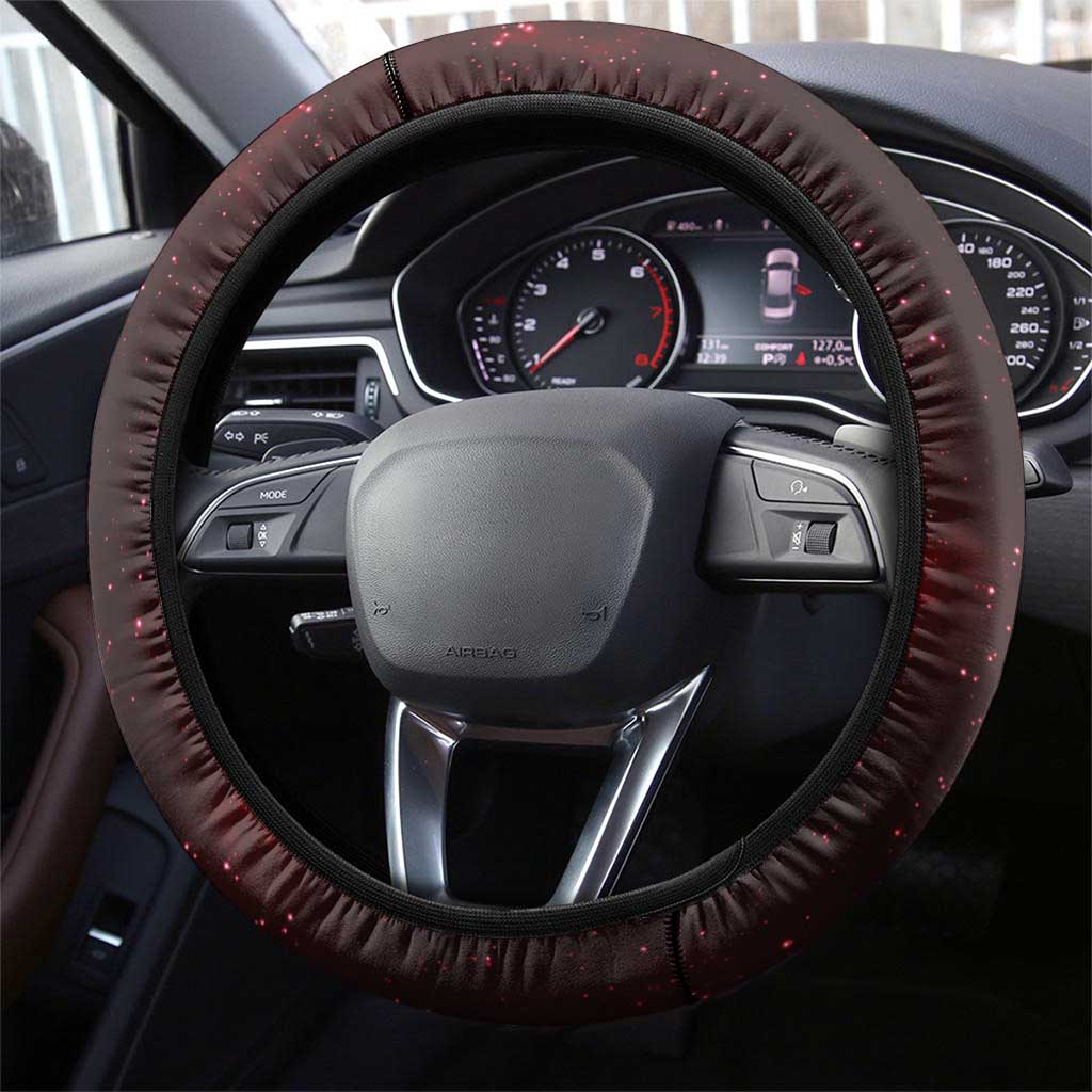 Blood Moon 2025 Steering Wheel Cover Total Lunar Eclipse