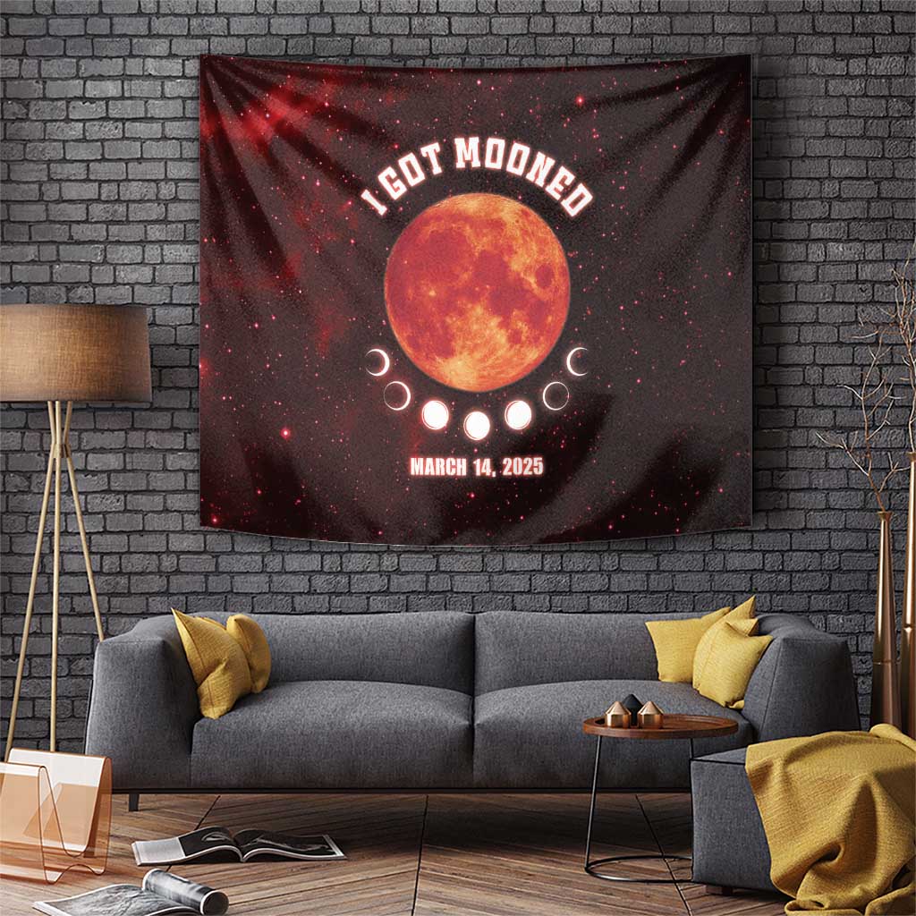 Blood Moon 2025 Tapestry Total Lunar Eclipse
