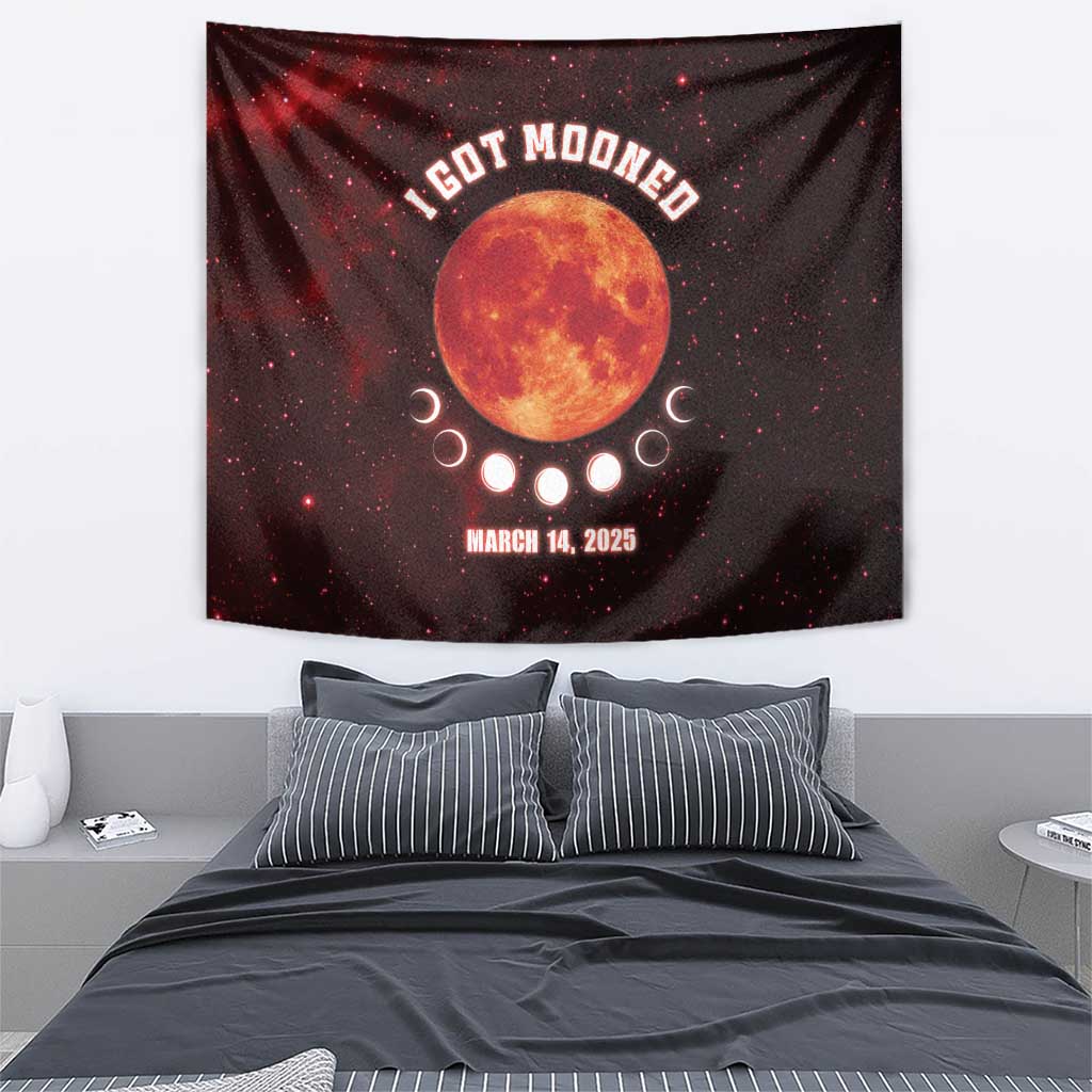 Blood Moon 2025 Tapestry Total Lunar Eclipse