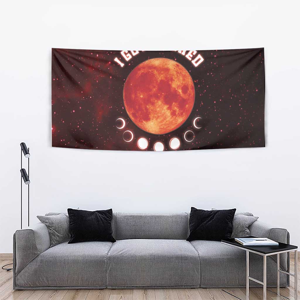 Blood Moon 2025 Tapestry Total Lunar Eclipse