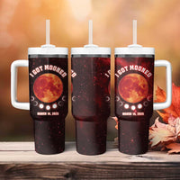 Blood Moon 2025 Tumbler With Handle Total Lunar Eclipse