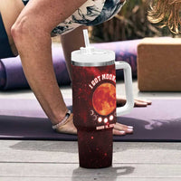 Blood Moon 2025 Tumbler With Handle Total Lunar Eclipse