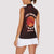 Blood Moon 2025 Women Sleeveless Polo Shirt Total Lunar Eclipse