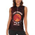 Blood Moon 2025 Women Sleeveless Polo Shirt Total Lunar Eclipse