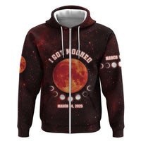 Blood Moon 2025 Zip Hoodie Total Lunar Eclipse
