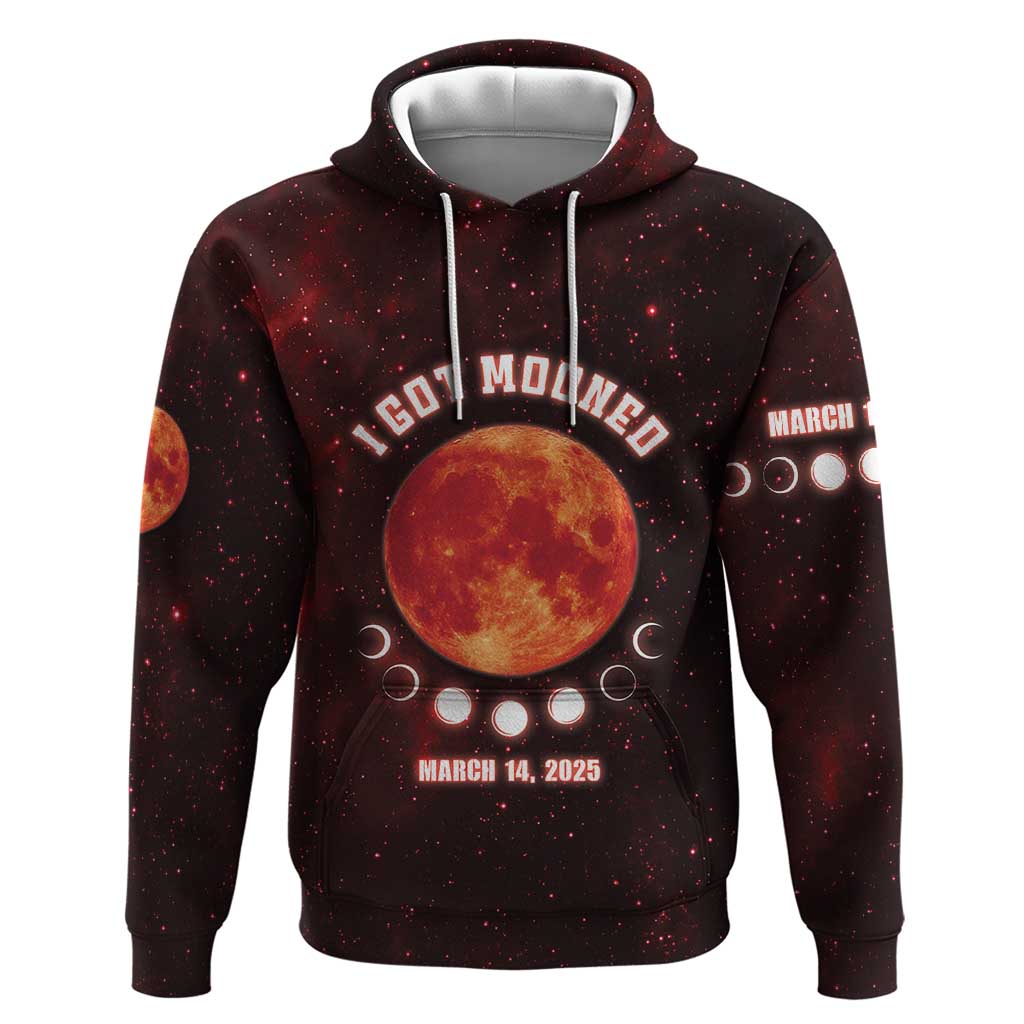 Blood Moon 2025 Zip Hoodie Total Lunar Eclipse