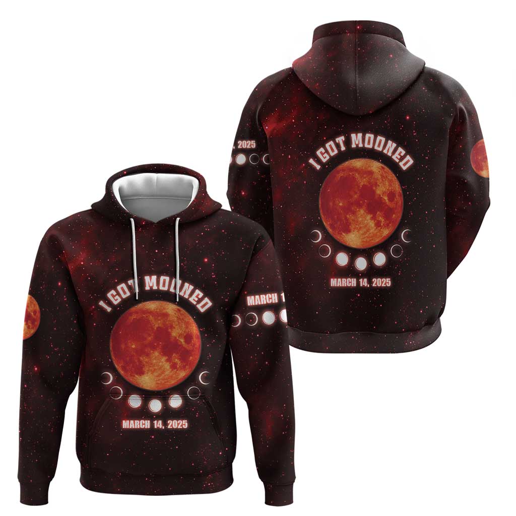 Blood Moon 2025 Zip Hoodie Total Lunar Eclipse