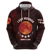 Blood Moon 2025 Zip Hoodie Total Lunar Eclipse