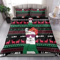 Llama Funny Bedding Set Llama Christmas DT04 - Wonder Print Shop