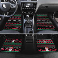 Llama Funny Car Mats Llama Christmas DT04 - Wonder Print Shop