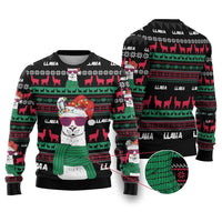 Llama Funny Ugly Christmas Sweater Llama Christmas DT04 - Wonder Print Shop
