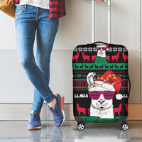 Llama Funny Luggage Cover Llama Christmas DT04 - Wonder Print Shop