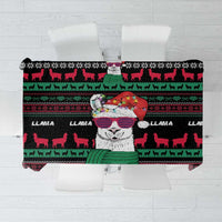 Llama Funny Tablecloth Llama Christmas DT04 - Wonder Print Shop