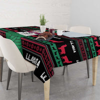 Llama Funny Tablecloth Llama Christmas DT04 - Wonder Print Shop