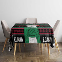 Llama Funny Tablecloth Llama Christmas DT04 - Wonder Print Shop