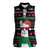 Llama Funny Women Sleeveless Polo Shirt Llama Christmas DT04 - Wonder Print Shop