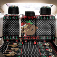 Merry Slothmas Back Car Seat Cover Cute Sloth Christmas DT04 - Wonder Print Shop