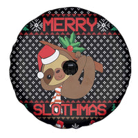 Merry Slothmas Spare Tire Cover Cute Sloth Christmas DT04 - Wonder Print Shop