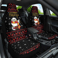 Magical Christmas Car Seat Cover Owl Book Xmas DT04 - Wonder Print Shop