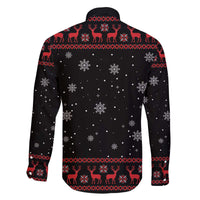 Magical Christmas Family Matching Off The Shoulder Long Sleeve Dress and Hawaiian Shirt Owl Book Xmas DT04 - Wonder Print Shop