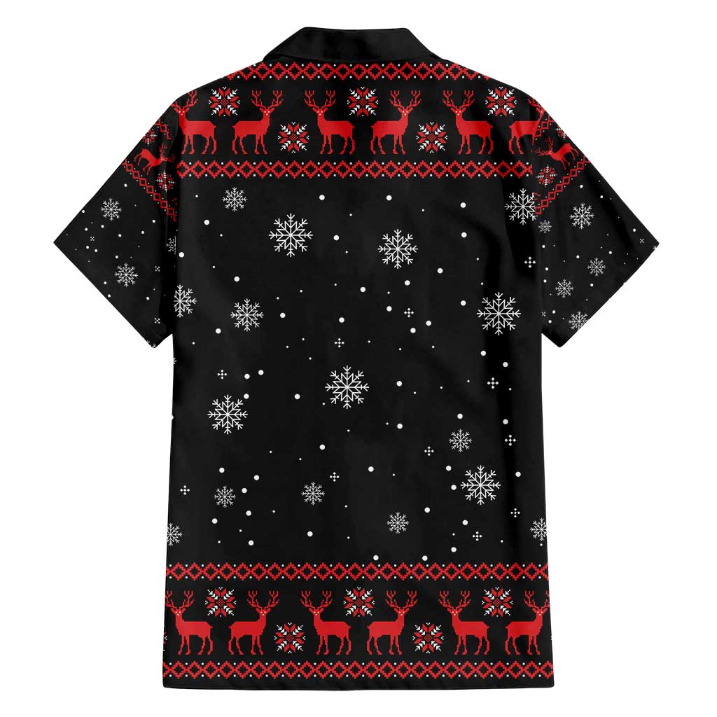 Magical Christmas Family Matching Off Shoulder Short Dress and Hawaiian Shirt Owl Book Xmas DT04 - Wonder Print Shop