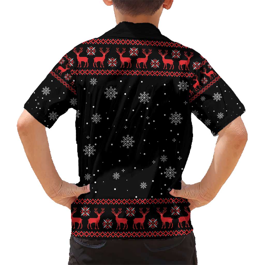 Magical Christmas Family Matching Short Sleeve Bodycon Dress and Hawaiian Shirt Owl Book Xmas DT04 - Wonder Print Shop