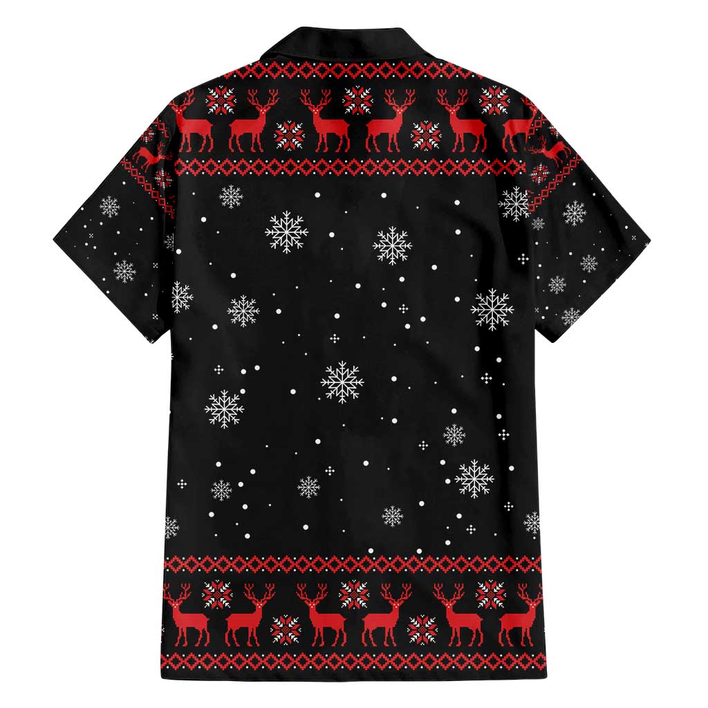 Magical Christmas Family Matching Short Sleeve Bodycon Dress and Hawaiian Shirt Owl Book Xmas DT04 - Wonder Print Shop