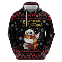 Magical Christmas Hoodie Owl Book Xmas DT04 - Wonder Print Shop
