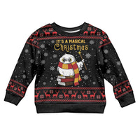 Magical Christmas Kid Ugly Christmas Sweater Owl Book Xmas DT04 - Wonder Print Shop