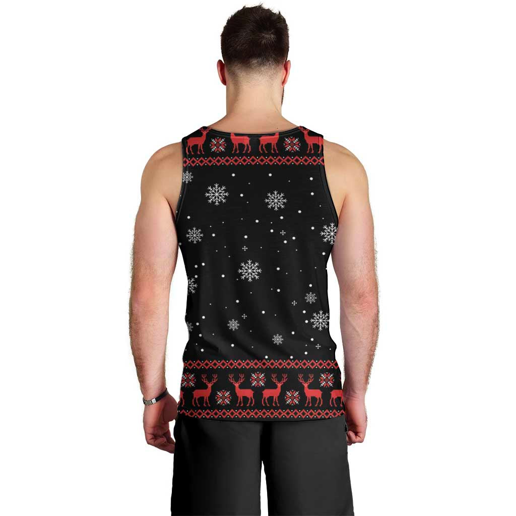 Magical Christmas Men Tank Top Owl Book Xmas DT04 - Wonder Print Shop