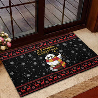 Magical Christmas Rubber Doormat Owl Book Xmas DT04 - Wonder Print Shop