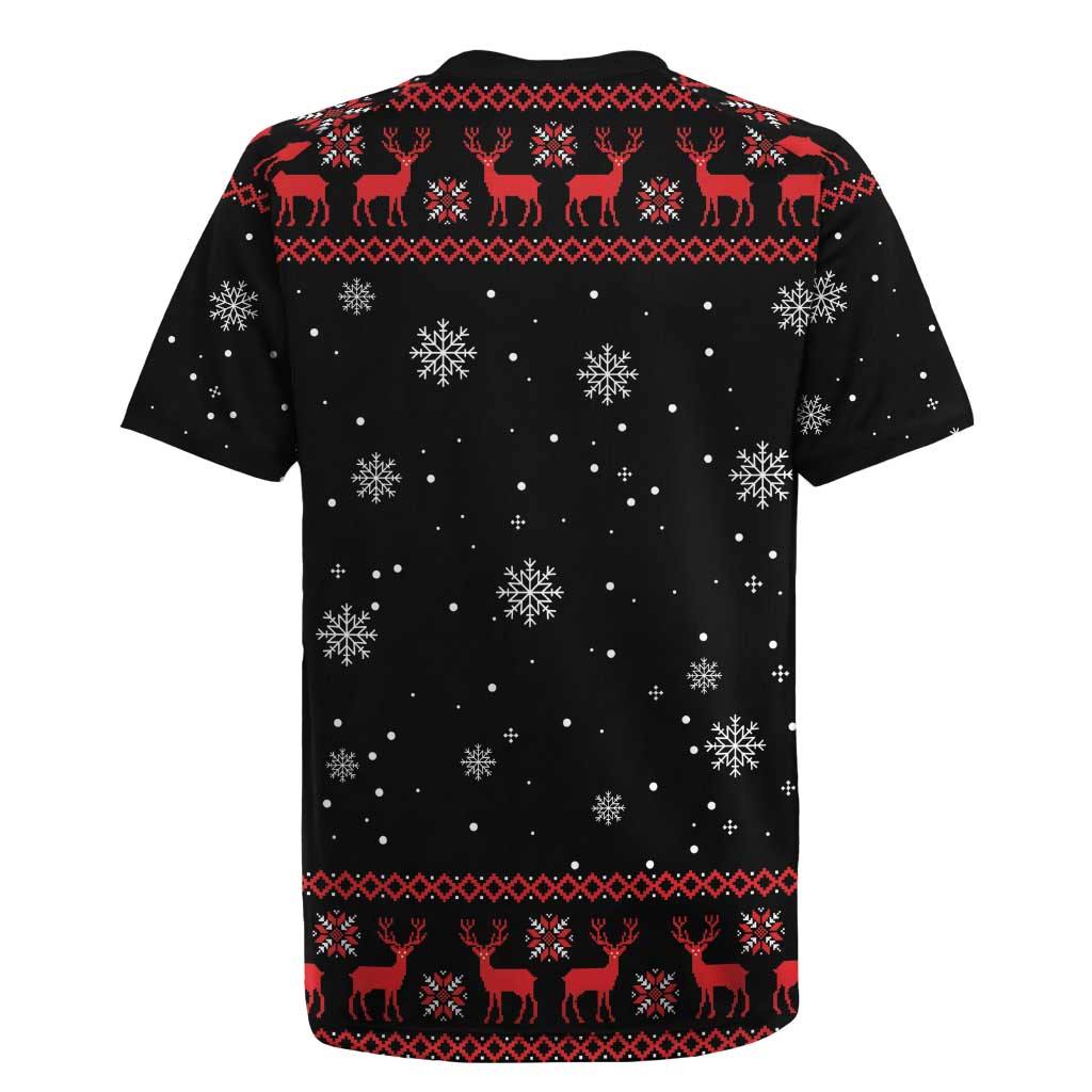 Magical Christmas Rugby Jersey Owl Book Xmas DT04 - Wonder Print Shop