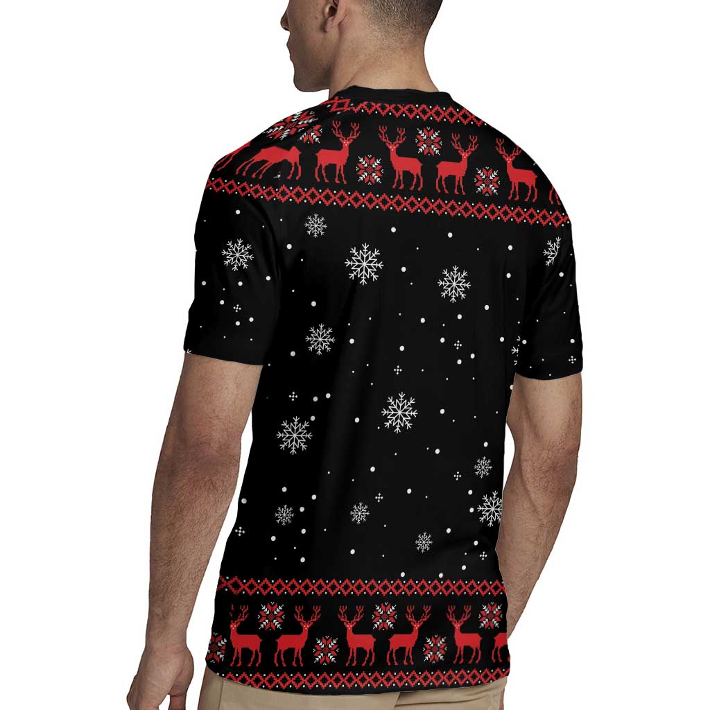 Magical Christmas Rugby Jersey Owl Book Xmas DT04 - Wonder Print Shop