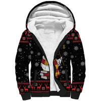 Magical Christmas Sherpa Hoodie Owl Book Xmas DT04 - Wonder Print Shop