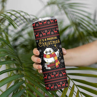 Magical Christmas Skinny Tumbler Owl Book Xmas DT04 - Wonder Print Shop