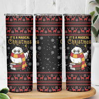 Magical Christmas Skinny Tumbler Owl Book Xmas DT04 - Wonder Print Shop