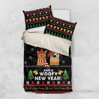 Meowy Christmas And Woofy New Year Bedding Set DT04 - Wonder Print Shop