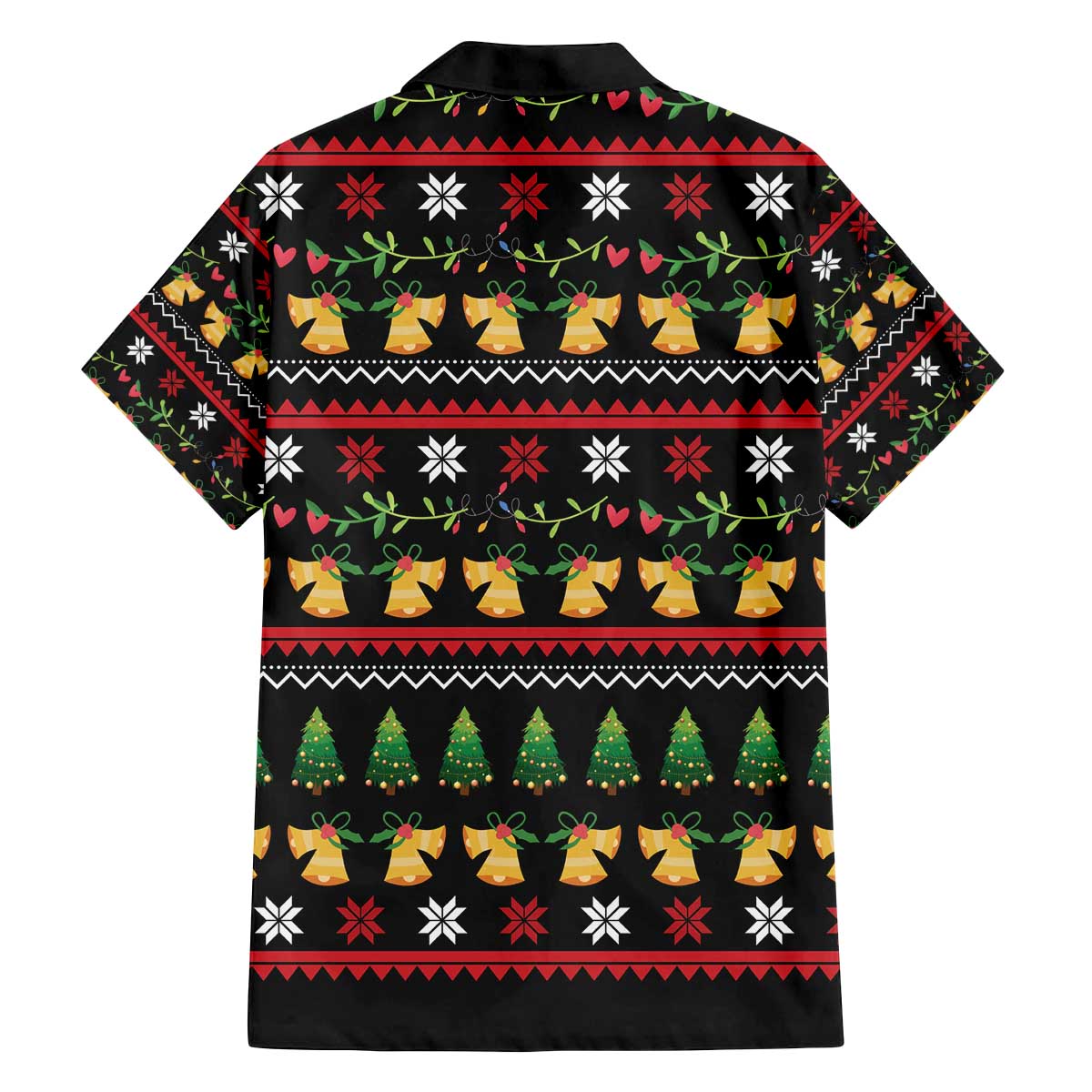 Meowy Christmas And Woofy New Year Family Matching Off The Shoulder Long Sleeve Dress and Hawaiian Shirt DT04 - Wonder Print Shop