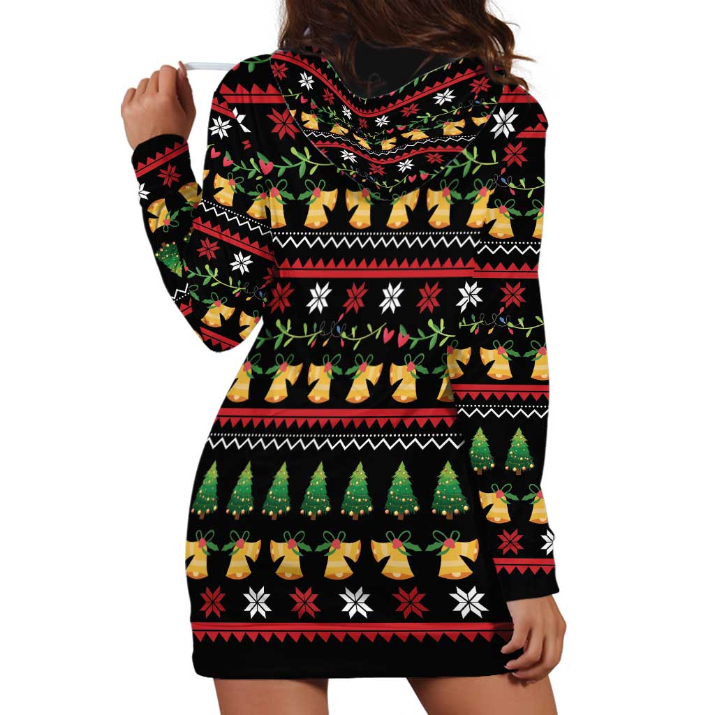Meowy Christmas And Woofy New Year Hoodie Dress DT04 - Wonder Print Shop