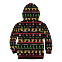Meowy Christmas And Woofy New Year Kid Hoodie DT04 - Wonder Print Shop