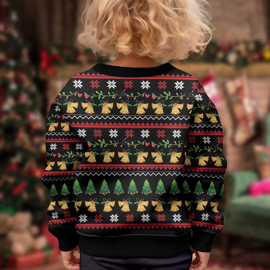 Meowy Christmas And Woofy New Year Kid Ugly Christmas Sweater DT04 - Wonder Print Shop