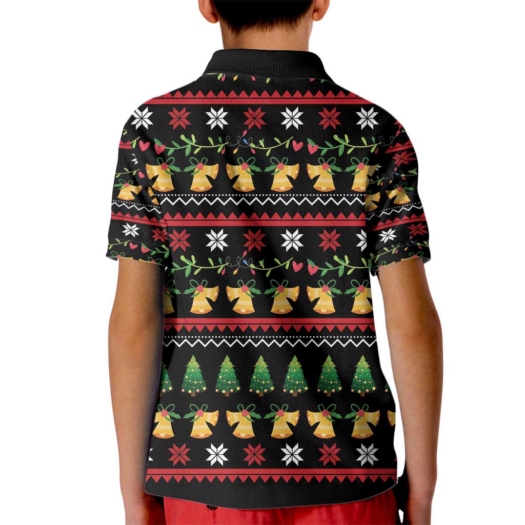 Meowy Christmas And Woofy New Year Kid Polo Shirt DT04 - Wonder Print Shop