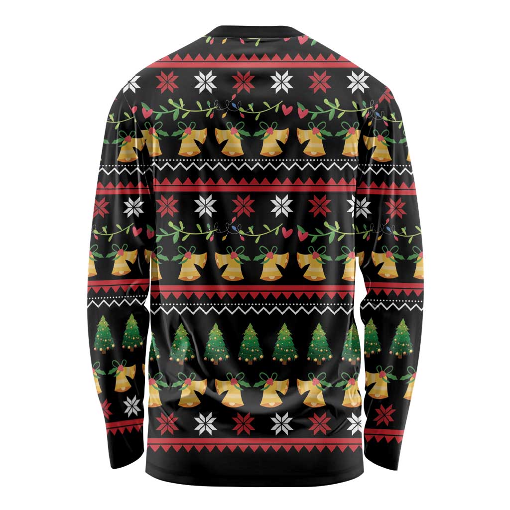 Meowy Christmas And Woofy New Year Long Sleeve Shirt DT04 - Wonder Print Shop