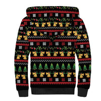 Meowy Christmas And Woofy New Year Sherpa Hoodie DT04 - Wonder Print Shop