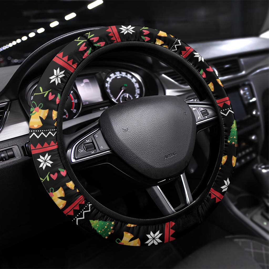 Meowy Christmas And Woofy New Year Steering Wheel Cover DT04 - Wonder Print Shop
