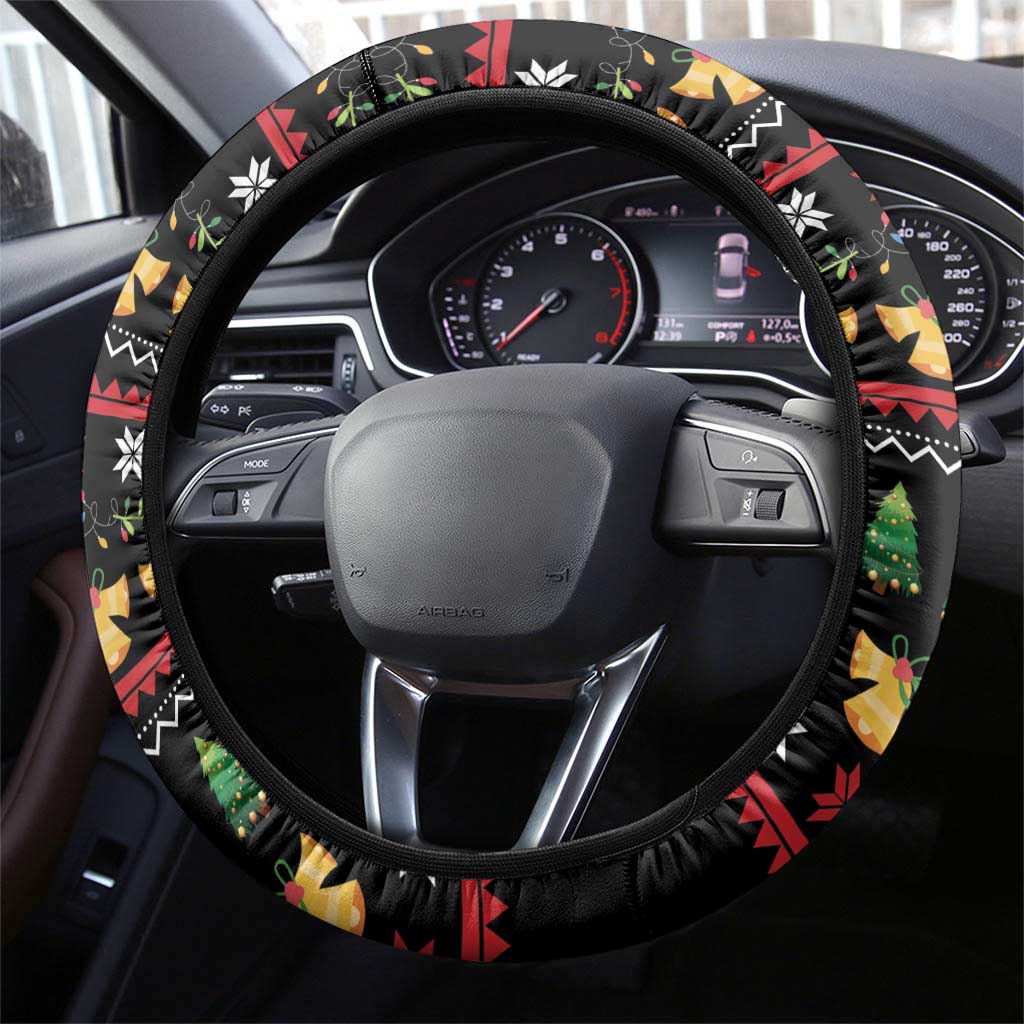 Meowy Christmas And Woofy New Year Steering Wheel Cover DT04 - Wonder Print Shop