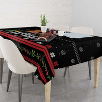 Meowy Christmas And Woofy New Year Tablecloth DT04 - Wonder Print Shop