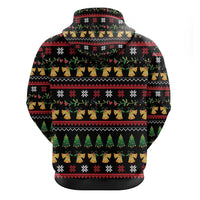 Meowy Christmas And Woofy New Year Zip Hoodie DT04 - Wonder Print Shop