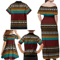 Best Pug Dad Ever Family Matching Off Shoulder Maxi Dress and Hawaiian Shirt Pug Dog Christmas Awesome Dad DT04 - Wonder Print Shop