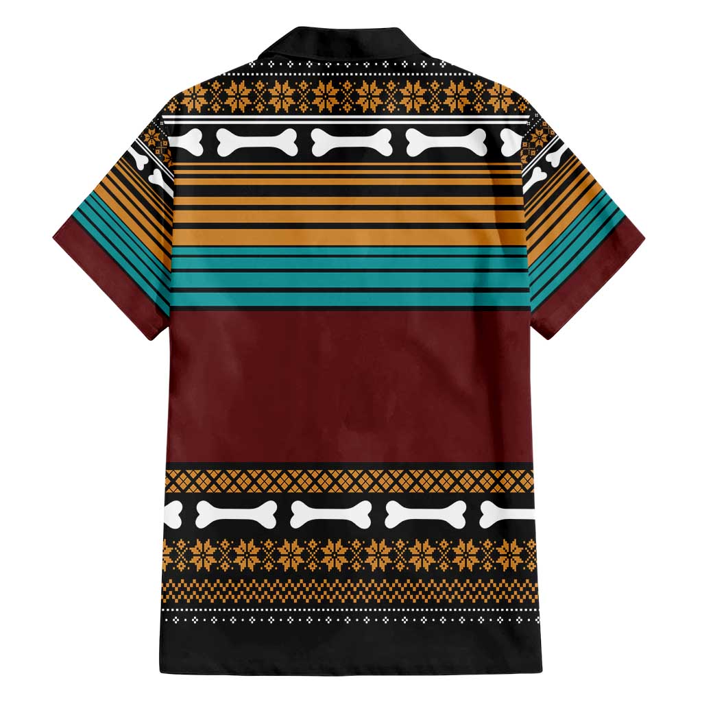 Best Pug Dad Ever Family Matching Short Sleeve Bodycon Dress and Hawaiian Shirt Pug Dog Christmas Awesome Dad DT04 - Wonder Print Shop